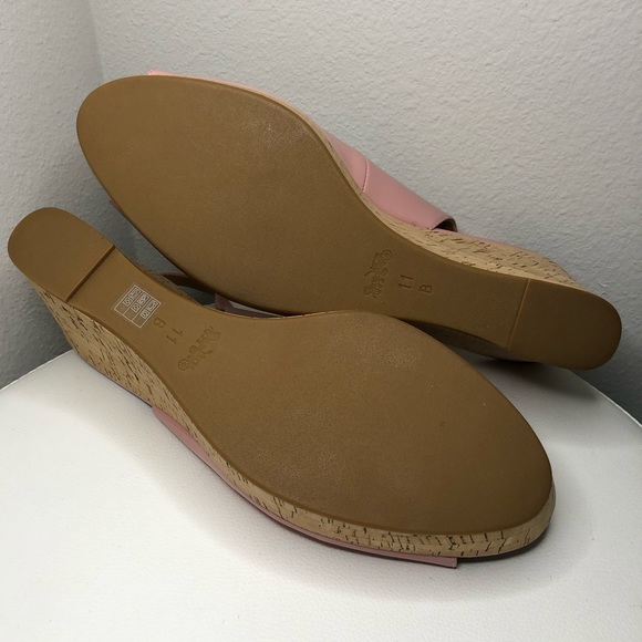RARE COLOR!: Coach Ferry Wedges in Rosè Pink - Picture 6 of 7